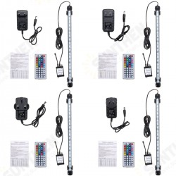 38CM 5.9W RGB LED Aquarium Fish Tank Light SMD5050 Color Changing Bar Submersible Lamp + Remote Control AC110-240V 38CM 5.9W RGB LED Aquarium Fish Tank Light SMD5050 Color Changing Bar Submersible Lamp + Remote Control AC110-240V