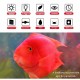 38cm bluetooth APP RGB LED Aquarium Fish Tank Lights Submersible Strip Bar Lamp