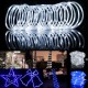 39FT 100 LED Solar String Rope Fairy Light Waterproof Xmas Wedding Party Decor Night Light