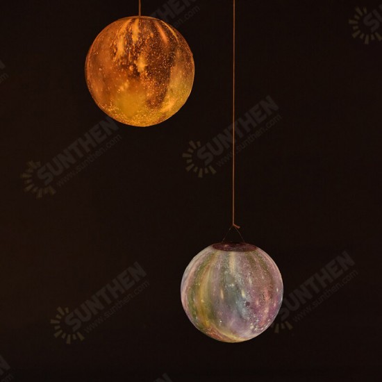 3D 7 Colors Moon Led Lamp Print Star Light Colorful Touch Sensor Usb Painted Night Light Home Bedroom Decor