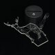 3D Deer Illusion LED Table Desk Light USB 7 Color Changing Night Lamp Home Decor