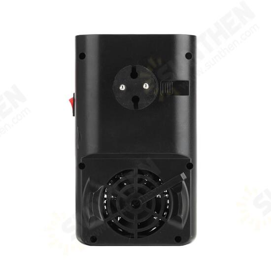 3D Flame Heater 500W Wall Mount Electric Fireplace Log Air Warmer Remote Control AC220V-240V