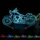3D Illusion Motorcycle LED Desk Lamp 7 Color Change Touch Switch Night Light 3D Illusion Motorcycle LED Desk Lamp 7 Color Change Touch Switch Night Light