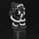 3D LED Colorful Christmas Santa Claus Touch Control Lamp Decor Gift Night Light