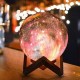 3D Magical Lunar Moon Lamp USB LED Night Light Touch Sensor Galaxy Sky Moonlight