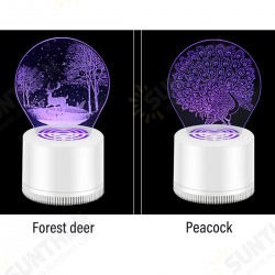 3D Mosquito Killer Light for Indoor use USB Power Supply No Radiation Safe for Baby 3D Mosquito Killer Light for Indoor use USB Power Supply No Radiation Safe for Baby