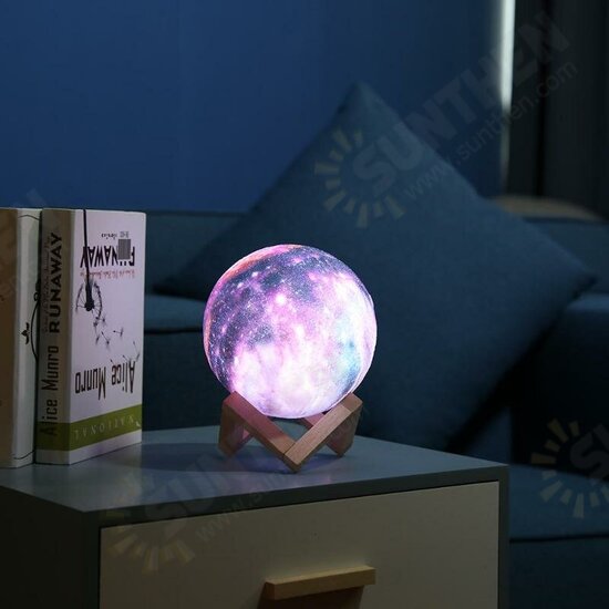 3D Printing Moon Lamp Space LED Night Light Remote Control / Touch/ Pat Contorl Lamp USB Charge Valentine Gift 3D Printing Moon Lamp Space LED Night Light Remote Control / Touch/ Pat Contorl Lamp USB Charge Valentine Gift