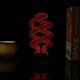 3D Tornado Illusion LED Table Desk Light USB 7 Color Changing Night Lamp 3D Tornado Illusion LED Table Desk Light USB 7 Color Changing Night Lamp