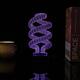3D Tornado Illusion LED Table Desk Light USB 7 Color Changing Night Lamp 3D Tornado Illusion LED Table Desk Light USB 7 Color Changing Night Lamp