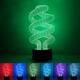 3D Tornado Illusion LED Table Desk Light USB 7 Color Changing Night Lamp 3D Tornado Illusion LED Table Desk Light USB 7 Color Changing Night Lamp
