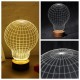 3D Visual LED Small Table Night Light For Holiday Valentine's Day