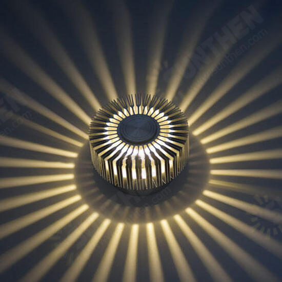 3W Creative Flower Shape 5 Color Light Options LED Porch Wall Light Home Bar Decorative Light 3W Creative Flower Shape 5 Color Light Options LED Porch Wall Light Home Bar Decorative Light