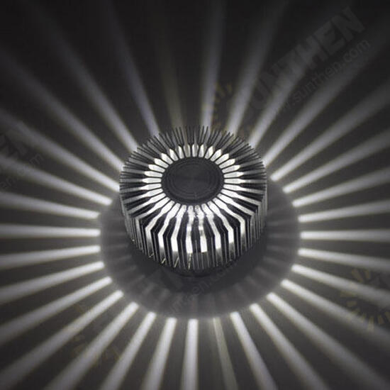 3W Creative Flower Shape 5 Color Light Options LED Porch Wall Light Home Bar Decorative Light 3W Creative Flower Shape 5 Color Light Options LED Porch Wall Light Home Bar Decorative Light