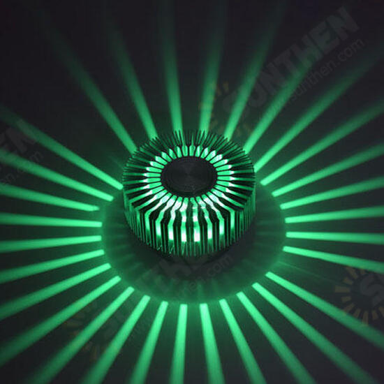3W Creative Flower Shape 5 Color Light Options LED Porch Wall Light Home Bar Decorative Light 3W Creative Flower Shape 5 Color Light Options LED Porch Wall Light Home Bar Decorative Light