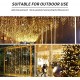 3X3M300 GYTF Curtain Lights with Sound Activated USB Powered LED Fairy Christmas Lights with Remote Sync-to-Music Setting 8 Mode Hanging Light for Bedroom Wedding Decorations