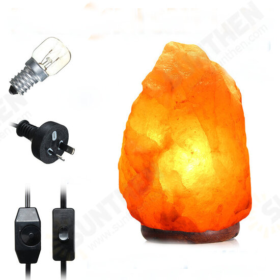 40 X 20CM Natural Himalayan Ionic Air Purifier Rock Crystal Salt Lamp Table Night Light 40 X 20CM Natural Himalayan Ionic Air Purifier Rock Crystal Salt Lamp Table Night Light
