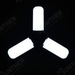 40W E27 Mosquito Killer Lamp Deformable LED Garage Light Bulb Three-Leaf Foldable Ceiling Lighting 40W E27 Mosquito Killer Lamp Deformable LED Garage Light Bulb Three-Leaf Foldable Ceiling Lighting