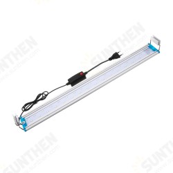 48.5CM Aluminum Adjustable LED Aquarium Light Fish Tank Panel Lamp Blue+White AC220V 48.5CM Aluminum Adjustable LED Aquarium Light Fish Tank Panel Lamp Blue+White AC220V