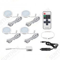 4pcs 12V LED Recessed Down Cabinet Light RV Ceiling Roof Camper Trailer Boat Lamp 4pcs 12V LED Recessed Down Cabinet Light RV Ceiling Roof Camper Trailer Boat Lamp
