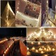 50 LED Solar Lamps LED String Fairy Lights Garland Christmas Lights For Wedding Garden Party Decor Outdoor 3XAA Battery Powered Led Globe String Light