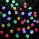 50LED 7M Solar String Lights Outdoor Waterproof 8 Modes Lights Globe for Garden Decoration