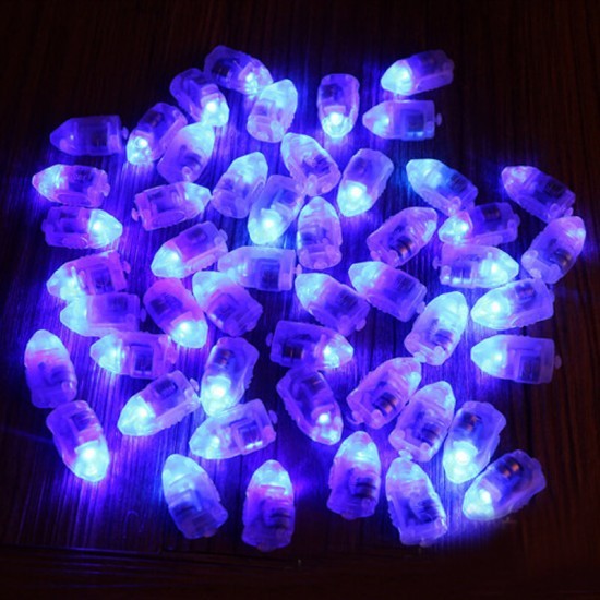 50Pcs/Lot LED Lamps Balloon Lights for Paper Lantern Balloon Multicolor Christmas Party Decor