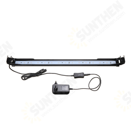 52CM Aquarium Cover Lighting Color Change Dimmable LED Light Bar Suitable for Aquarium/Fish Tank with Remote Control