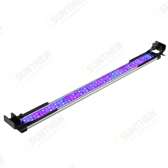 52CM Super Slim RGB LED Aquarium Lighting Aquatic Plant Light Fish Tank Lamp Waterproof Clip on Lamp for Fish Tank