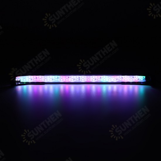 52CM Super Slim RGB LED Aquarium Lighting Aquatic Plant Light Fish Tank Lamp Waterproof Clip on Lamp for Fish Tank