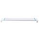 58.5CM Aluminum Adjustable LED Aquarium Light Fish Tank Panel Lamp Blue+White AC220V