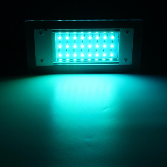 5W 24 LED RGB Remote Control Aquarium Light Lamp Fit for 26-42cm Fish Tank