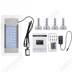 5W 24 LED RGB Remote Control Aquarium Light Lamp Fit for 26-42cm Fish Tank 5W 24 LED RGB Remote Control Aquarium Light Lamp Fit for 26-42cm Fish Tank