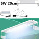 5W LED Fish Tank Light 20CM Aquarium Bracket Clip Light Aquarium Lighting Extendable Aquatic Plant Light for 20-30cm Fish Tank