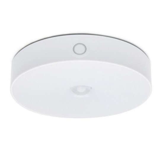 6 LED USB Rechargeable PIR Motion Sensor Light Control LED Night Lamp Magnet Wall Light for Cabinet Bedside