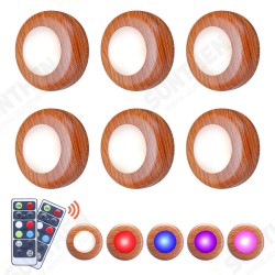6PCS 16 Colors Dimmable RGB LED Under Cabinet Light Kitchen Lamps Closet Cupboard Lighting 6PCS 16 Colors Dimmable RGB LED Under Cabinet Light Kitchen Lamps Closet Cupboard Lighting