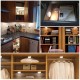 6Pcs 0.5W Round Remote Control LED Cabinet Light Dimmable Timer Closet Light Night Light DC4.5V 6Pcs 0.5W Round Remote Control LED Cabinet Light Dimmable Timer Closet Light Night Light DC4.5V