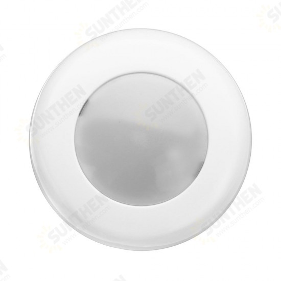 6Pcs 0.5W Round Remote Control LED Cabinet Light Dimmable Timer Closet Light Night Light DC4.5V