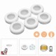 6Pcs 0.5W Round Remote Control LED Cabinet Light Dimmable Timer Closet Light Night Light DC4.5V 6Pcs 0.5W Round Remote Control LED Cabinet Light Dimmable Timer Closet Light Night Light DC4.5V
