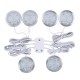 6Pcs 12V LED Spot Light Interior Lamp Downlight W/ Remote For VW T4 T5 RV Caravan 6Pcs 12V LED Spot Light Interior Lamp Downlight W/ Remote For VW T4 T5 RV Caravan