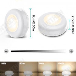 6Pcs Battery Remote Control Cabinet Light Wardrobe Light with Two Remote Controls 4000K Warm White Light 6Pcs Battery Remote Control Cabinet Light Wardrobe Light with Two Remote Controls 4000K Warm White Light
