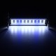 6W 20 LED Aquarium Fish Tank Light Panel Blue+White Lamp Adjustable Aluminum