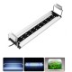 6W 20 LED Aquarium Fish Tank Light Panel Blue+White Lamp Adjustable Aluminum 6W 20 LED Aquarium Fish Tank Light Panel Blue+White Lamp Adjustable Aluminum