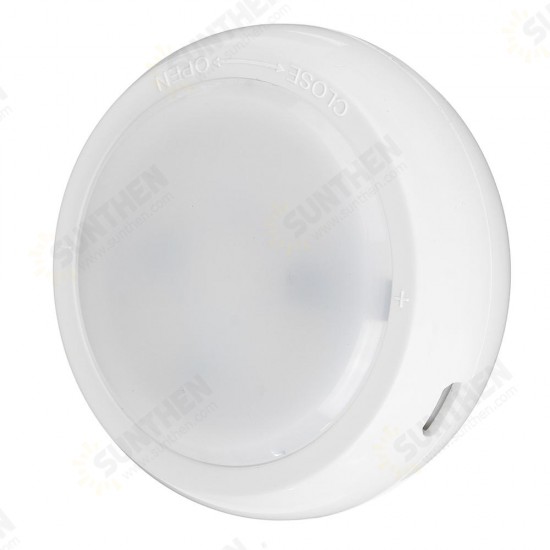 6pcs LED Night Light RGBW / White Wiress Remote Contro Cabinet Light for Bedroom Kitchen Closet