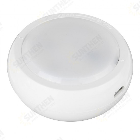 6pcs LED Night Light RGBW / White Wiress Remote Contro Cabinet Light for Bedroom Kitchen Closet