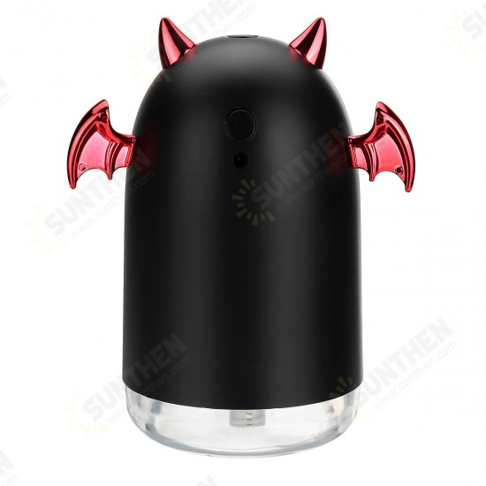 7 LED Humidifier USB Purifier Mist Aroma Essential Oil Diffuser Halloween Gift 7 LED Humidifier USB Purifier Mist Aroma Essential Oil Diffuser Halloween Gift