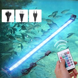 72CM 24W Aquarium Light Fish Tank Lamp Aquarium Led Lighting Indoor Plants Fishing Luminaria RGB Dimming with Remote Control 72CM 24W Aquarium Light Fish Tank Lamp Aquarium Led Lighting Indoor Plants Fishing Luminaria RGB Dimming with Remote Control
