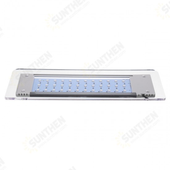 7.5W 36 LED RGB Remote Control Aquarium Light Lamp Fit for 30-52cm Fish Tank