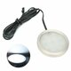 8PCS LED Cabinet Light White Dimmable Kitchen Counter Under Puck RF Wireless Remote Control + Power Supply