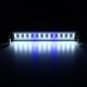 8W 26 LED Aquarium Fish Tank Light Panel Blue+White Lamp Adjustable Aluminum