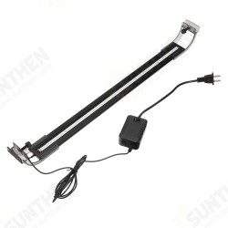 8W 50cm Adjustable 2835 LED Aquarium Fish Tank Super Slim Light Lamp Black 8W 50cm Adjustable 2835 LED Aquarium Fish Tank Super Slim Light Lamp Black